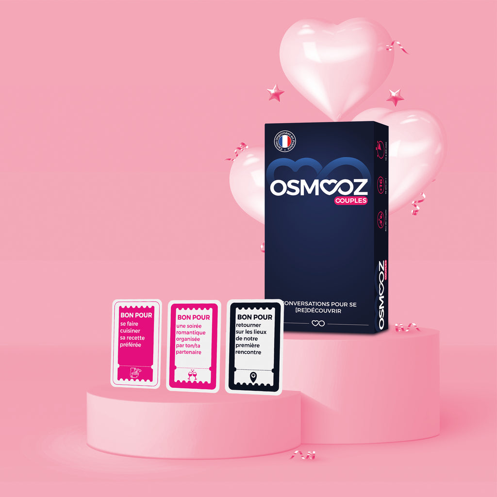 Le jeu Osmooz, le cadeau idéal pour votre partenaire